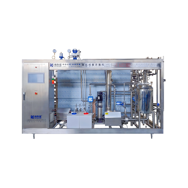 Automatischer UHT-Sterilisator (Ultrahochtemperatur).