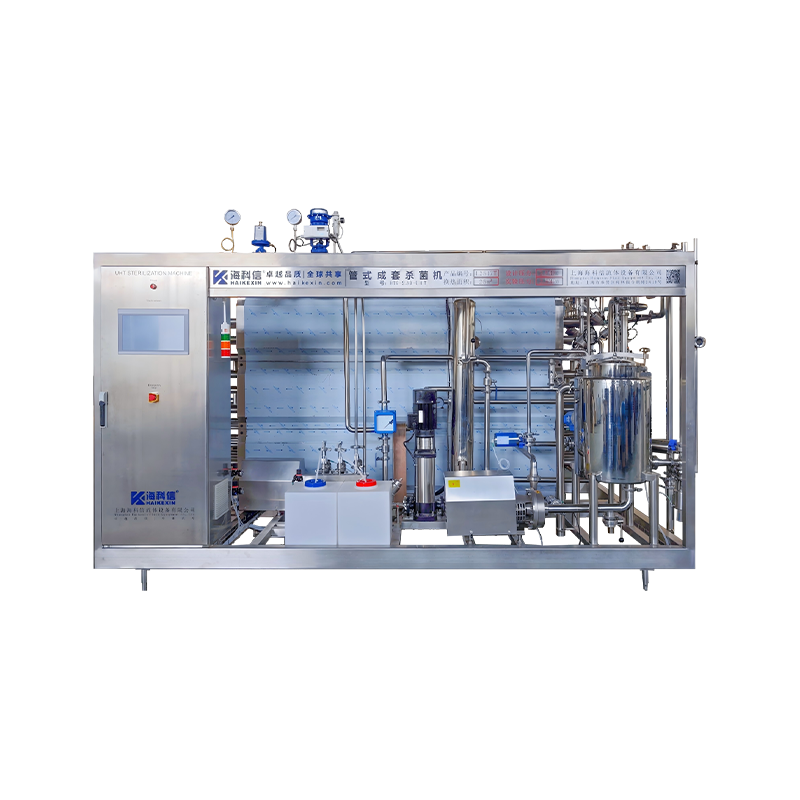 Automatischer UHT-Sterilisator (Ultrahochtemperatur).