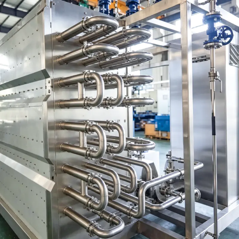 Automatischer UHT-Sterilisator (Ultrahochtemperatur).