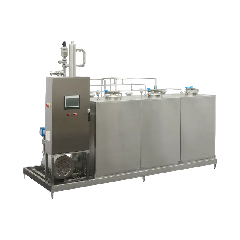 Lebensmitteltaugliches CIP-System (Clean-in-Place). Lebensmitteltaugliches CIP-System (Clean-in-Place).