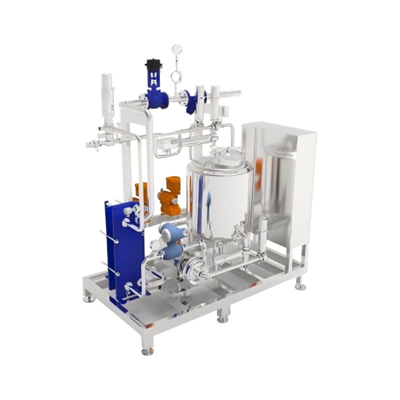 Lebensmitteltaugliches CIP-System (Clean-in-Place). Lebensmitteltaugliches CIP-System (Clean-in-Place).