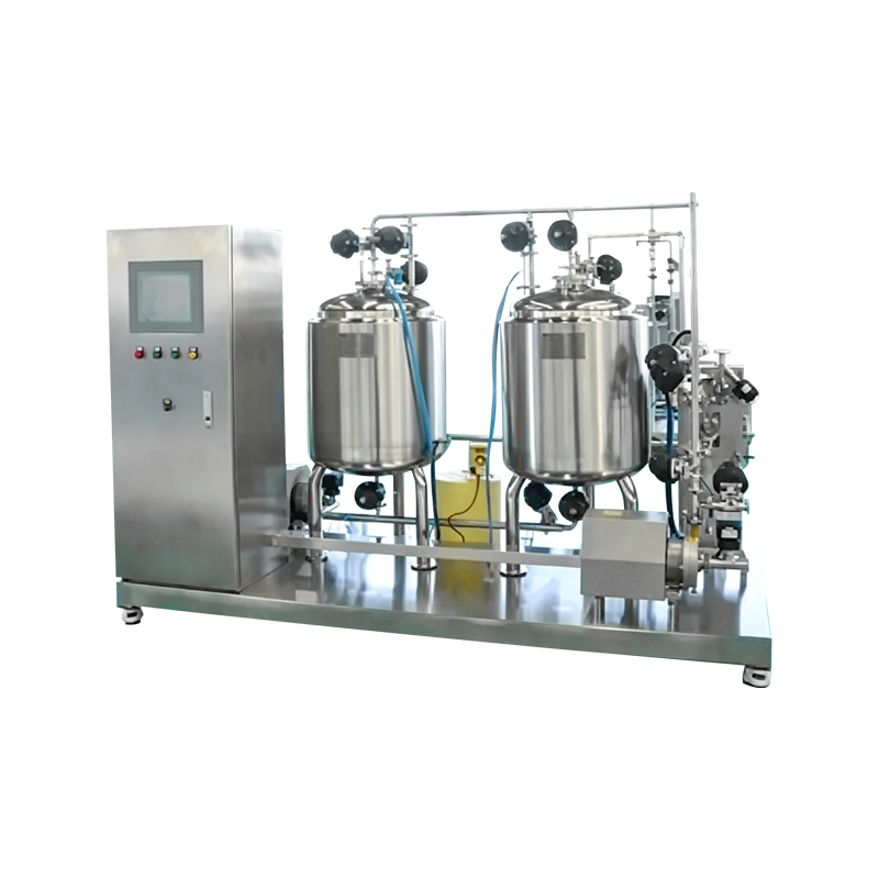 Lebensmitteltaugliches CIP-System (Clean-in-Place). Lebensmitteltaugliches CIP-System (Clean-in-Place).